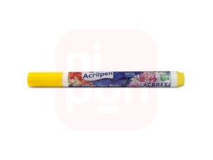 Caneta de Tecido Acrilpen Amarelo Ouro - Acrilex