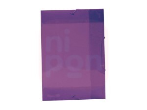 Pasta ABA Elástico Oficio TOP LINE - Roxa