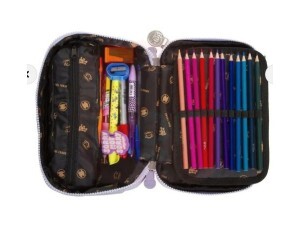 Estojo Box Especial Paul Frank Roxo – Lilás Metálico